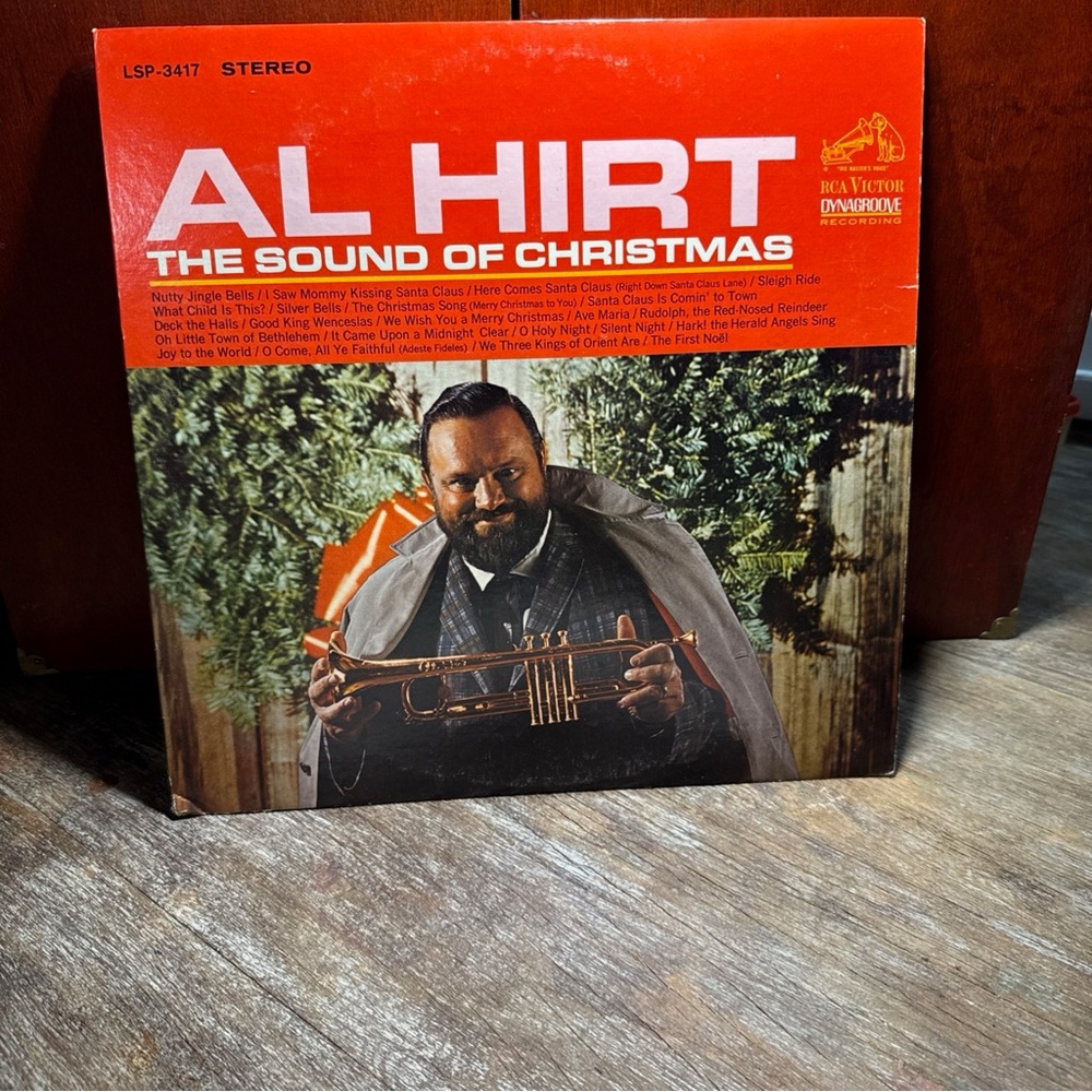 Al Hirt Christmas Vinyl Record - Red Cover